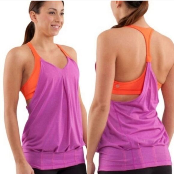 Lululemon Practice Freely No Limits Tank Top Size 4 - Picture 1 of 9